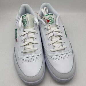 * SPECIAL PRICE * REEBOK CLUB C 85 TENNIS SHOES WHITE #AR0456 US MEN'S SIZE 14